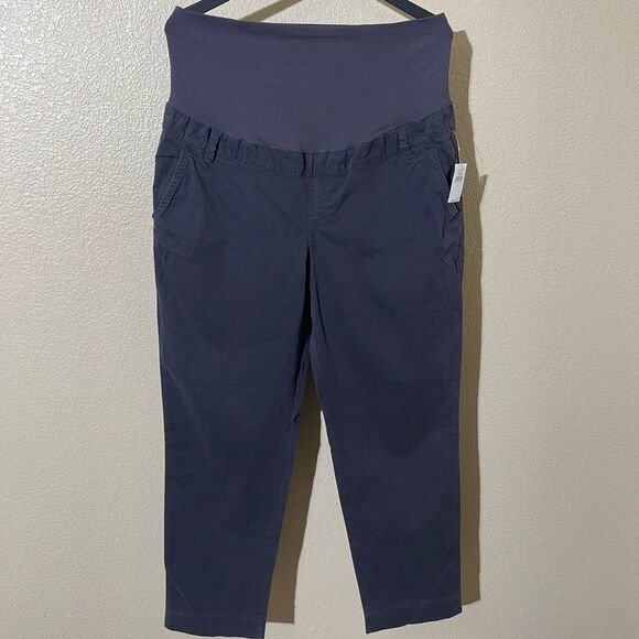 GAP Maternity Dark Blue Pants - Picture 1 of 7